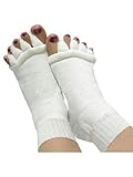 Minjie Men Women Comfort Foot Toes Alignment Socks Stretch Tendon Relieve Pain Feet
