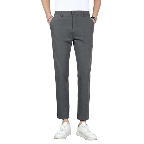 Pantalon homme droit drapé fini les vêtements serrés en été