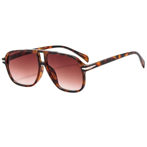 Lunettes de soleil avec protection UV400 totale et monture oversize robuste