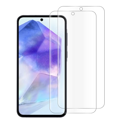 HanaRo Galaxy A55 5G 用 フィルム ガラスフィルム 2枚入り AGC素材 ピクセルフィルム 液晶保護