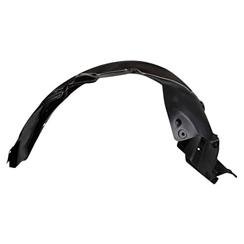 Image of TRQ Front Driver and Passenger Side Inner Fender Liner Set Compatible with 2013-2015 Honda Accord Sedan