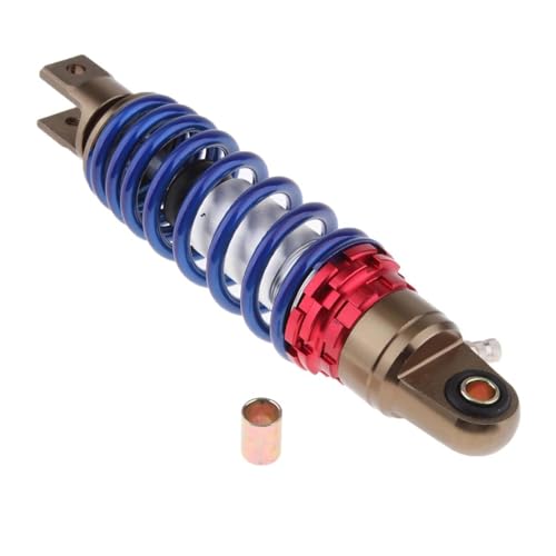 Amortisseur arrière moto en métal robuste avec ressort bleu 23.5cm