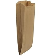 Duro Kraft Paper Wine & Liquor Bags for Pint-Sized Bottles, 3.75x2.25x11.25 Inches, Ideal Paper G...