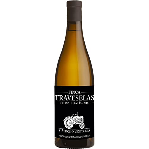 FINCA TRAVESELAS Vino blanco treixadura lías DO Ribeiro botella 75 cl