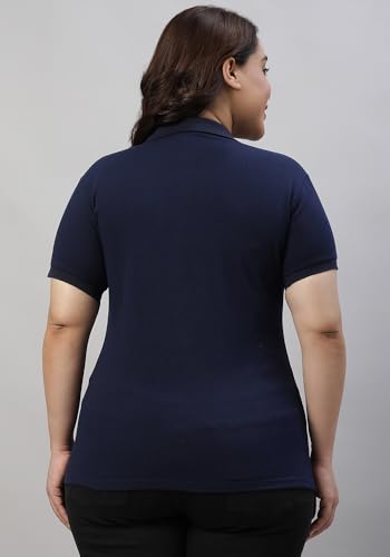 Image of Wear Your Opinion Womens Plus Size Polo Collar Neck T-Shirt Top
