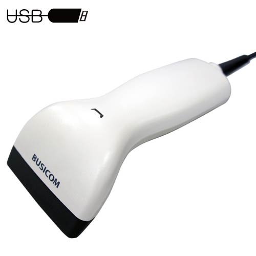 ビジコム BC-BR900L-W バーコードリーダー 二アレンジCCD USB