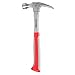 Great Neck HG20S 20 oz. Fiberglass Handle Straight Claw Hammer | Durable Home Improvement Tool | Drop Forged Steel Head | Smooth-Face Hammer Won?t Leave Marks | Powerful & Precise