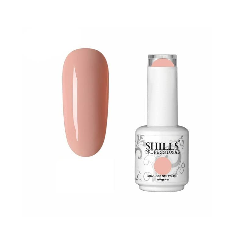 Image of SHILLS PROFESSIONAL UV /LED Soak Off Gel Polish (Gel Nail Polish) Nail Art Nail Polish Color Shade 139, Glossy Finish, 15ml