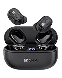 1 Hora Audífonos Bluetooth 6.0 Inalámbricos, Llamadas Claras, Drivers HiFi, Diseño Ergonómico...