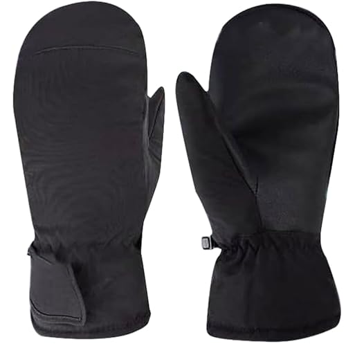 IZUS Thick-Ski-Gloves for Women Cold-Weather Winter-Warm Snowboard-Mittens Thermal-Lined-Gloves S/M