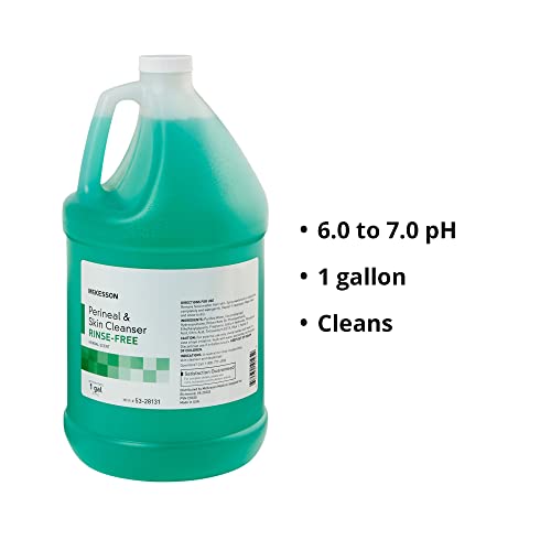 Mckesson Perineal Skin Cleanser, Rinse-Free, Herbal Scent, 1 Gal, 1 Count #TOP1