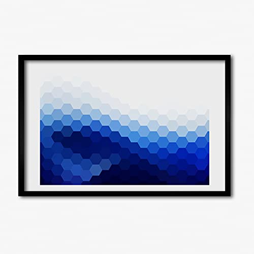 Tableau décoratif 60x40 cm Tulup cadre bois peinture photo Fond De Kostki