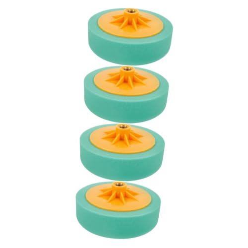 Lot de 4 de polissage de 6 pouces pour perceuse éponge rénovation carrosserie auto