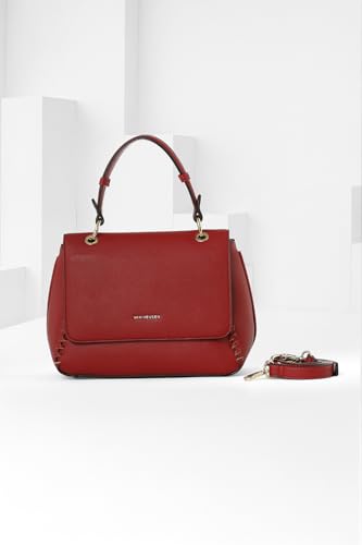 Image of Van Heusen Women's Handbag With Double Strap |Classic Style | Office Bag