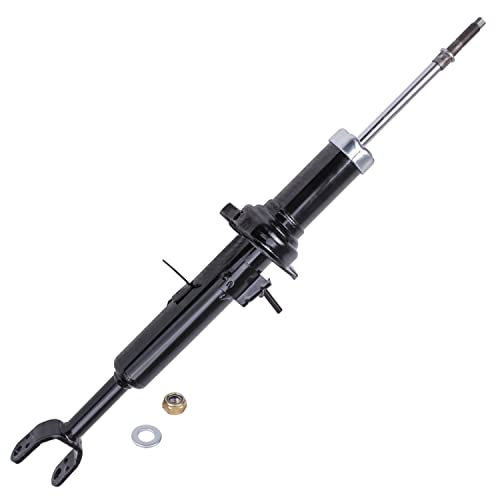 Image of Detroit Axle - Front 2pc Shock Absorbers for 03-07 Infiniti G35, 03-06 Nissan 350Z, 2 Shock Absorbers Assembly 2003 2004 2005 2006 2007 Replacement