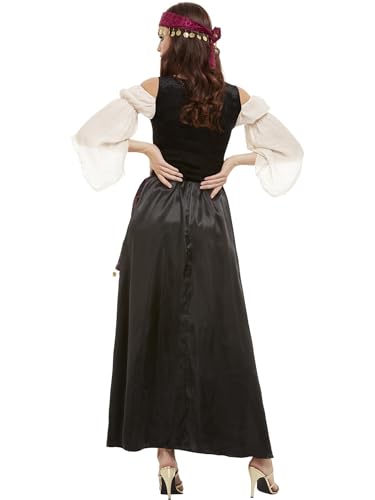 Panoplie de diseuse de bonne aventure Smiffys robe noire chic
