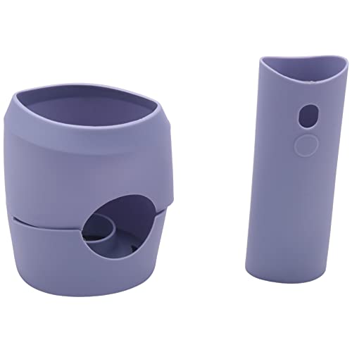 Ricardonty - Funda protectora de silicona flexible para secador de pelo Supersonic, funda protectora de 360 grados para piel de cubierta de ventilador