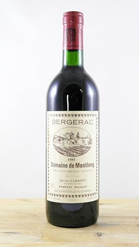 Bergerac Domaine de Montlong Bouteille de Vin Millésime 1985