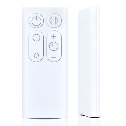 WKOLF New Replaced Remote Control for Dyson Cool Tower Fan AM06 AM07 AM08 Part NO.965824-01 965824-02 (White) Without Magnetic Function No Setup Required