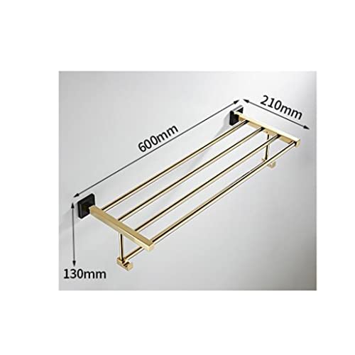 Porte-serviettes en laiton résistant pour optimiser la salle de bain - 3