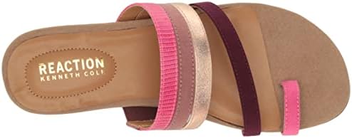 Kenneth Cole REACTION Women's Great Scroll Flatform Sandal, Flamingo Multi, 11 | Image 4
