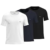 boss t-shirt 3p classic maglietta underwear, open miscellaneous, m uomo