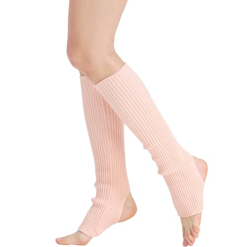 Image of Nanxson Knit Ribbed LegWarmer Women Knit Calf Accessories Leg Sleeves | Solid Neon Boot Socks,Y2K 80s Women's Lolita LegWarmer,Sports Party Yoga Dance Accessories,Winter Ankle Heap Kawaii Sock
