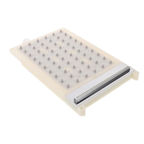 Plaque de buse rectangulaire solide Alipis beige contre les jets de douche bouchés
