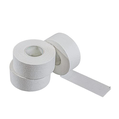 Vakly Porous Tape 3 Pack Soft Fabric Cloth Breathable Surgical/Medical Adhesive Tape 1" Wide X 10 Yards Roll 1St Aid Kit Guide (3) #TOP4