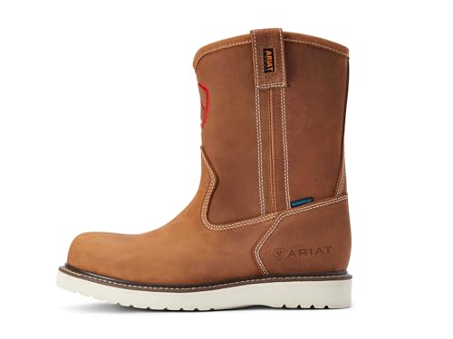 Image of ARIAT Men's Rebar Wedge Orgullo Mexicano Waterproof Work Boot