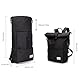 MoFut Rucksack Damen Groß Rucksäcke Herren Groß Schulrucksack viele Fächer mit 15,6 Laptopfach, Unisex Rolltop Rücksack Wasserdicht, Lässiger Backpack Schule Freizeit Uni Arbeit Wandern.
