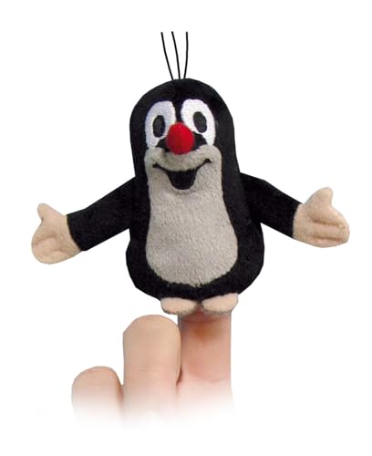 Trötsch Fingerpuppe Der kleine Maulwurf: Plüschfigur Kuscheltier Fingerpuppe: 8cm