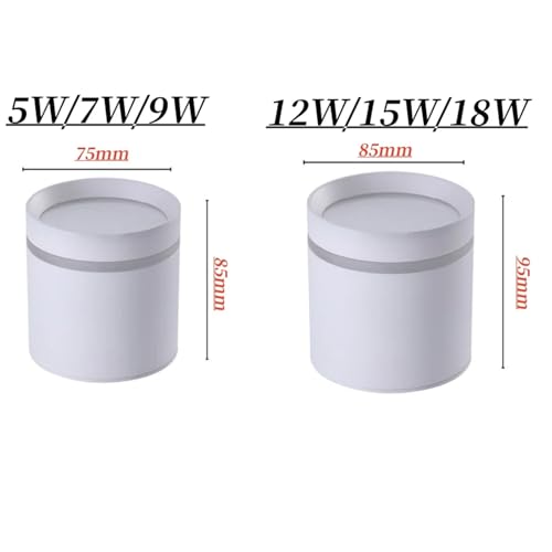 Downlight LED regulable de 18W con iluminación lateral para techo 4