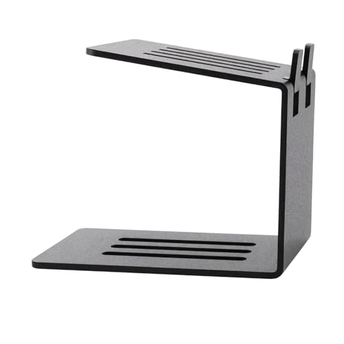 Soportes para altavoces de escritorio, almacenamiento antideslizante, resistente, soporte elevador de altavoces de estudio, para hogar, oficina, estudio, dormitorio, sala de estar, mesa, estantería y