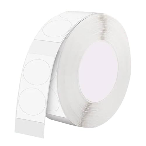 Thermal labels Niimbot stickers  T 14x28mm 220 pcs (White Round)