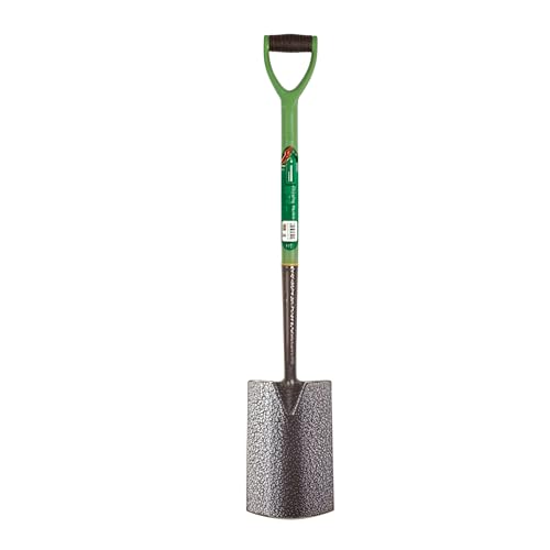 Heavy Duty Garden Spade – Carbon Steel Digging Spade with D-Handle – Durable Tool for Gardening Edging & Landscaping Garden Spades for Digging