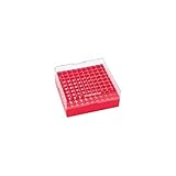 Wheaton Science Products W651703-Y KeepIT Freezer Box, New Low Profile, 81 Place, Yellow (Pack of 10)