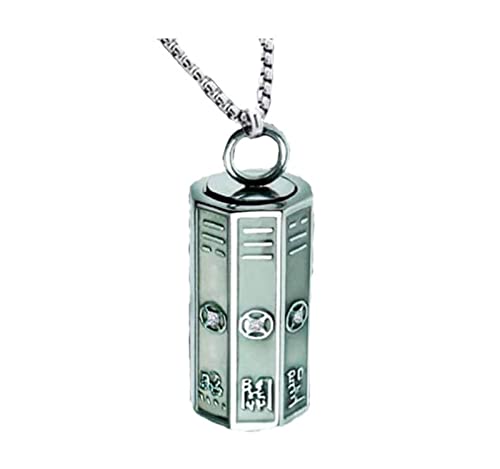 SHOWNICE Ward off Evil Spirits Faith Pendant Unisex Noctilucence Religious Believers Prayer Octagon Eight Character Mantra Necklace