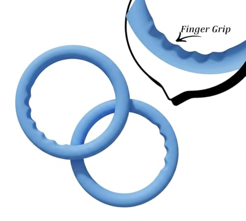 Image of Gymnastic ABS Rings with Heavy Duty Adjustable Strap Capacity with 14.5ft Adjustable Buckle Straps for Cross Fitness Functional Training for Home Gym Full Body Workout