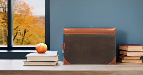 Image of Sukeshcraft Table Planner Calendar 2026 (January 2026 - December 2026) (18.5 inchx13 inchInch.) (2Tone Tan)
