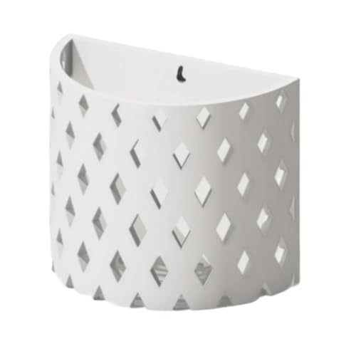 ISTOVO Jardinera Colgante de Interior, Jardinera de Pared con Orquídeas, Jardinera de Montaje en Pared, Estética, Decoración para el Hogar, Maceta de Pared Estilo Bohemio