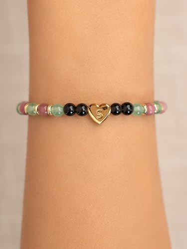 SENLLY Unique Gift Bracelet for Women, Beaded Natural Gemstone Jewelry - image 3
