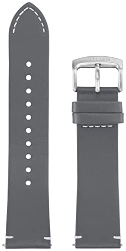 Bracelet CZ Smart Citizen 22 mm montre connectée cuir gris bracelet maille