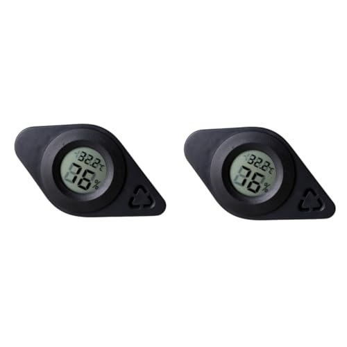 Hoement 2 3 1 TEhz[ M^[ gitar hygrometer xdv xv yANZT[ oCI EN RT[g Black