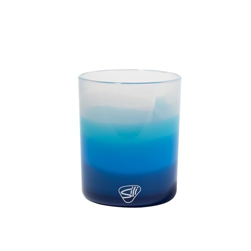 Silipint 12oz Silicone Whiskey Rock Glass – Unbreakable Bourbon Glass, BPA Free, Non-Toxic, Freezer, Microwave & Dishwasher Safe – Drink ware for Whiskey (Blizzard) Pack of 1