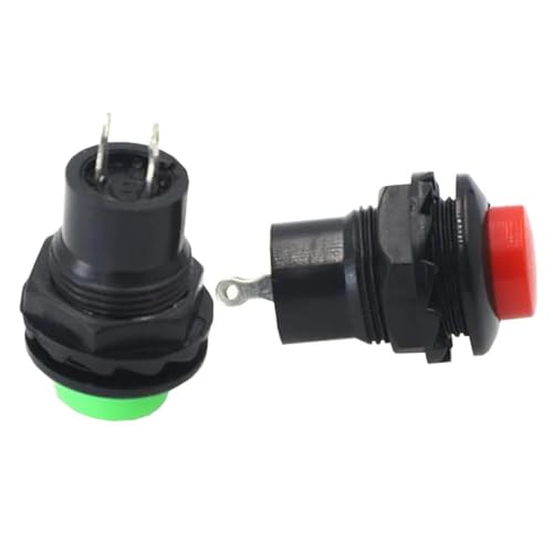 Interruptor de encendido de 12mm DS-313 para maquetas de trenes y paneles de control caseros 5