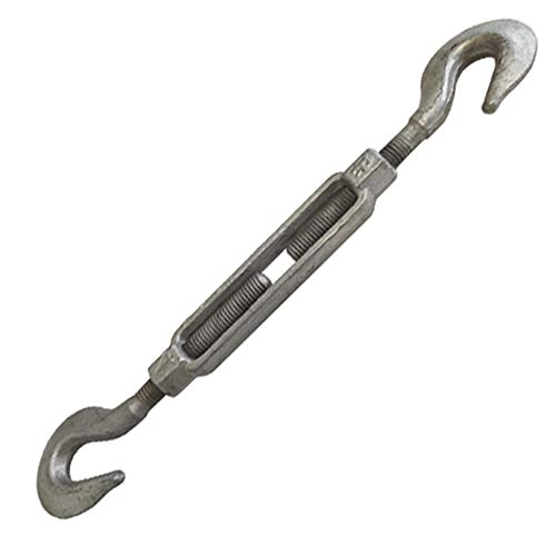 Tensor Gancho Pulley Galvanizado Forjado en Caliente 1/4 Pulg x 4 Pulg miniatura 1