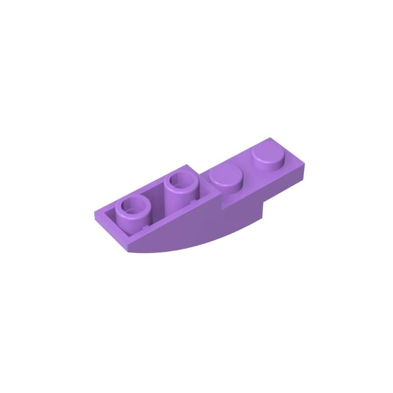 XYEIUGO 13547 Arched Brick Slope Curved 4x1 Inverted, 50 PCS — image 1