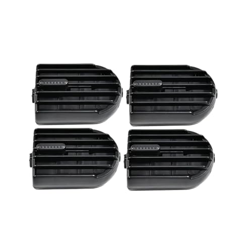 Sortie climatiseur tableau bord Opel Combo C et Corsa, aérateurs de rechange 4 pièces