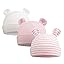 Bear(white+pink+pink Striped)